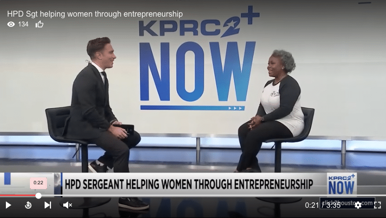 HPD Sgt Helping Women Through Entrepreneurship